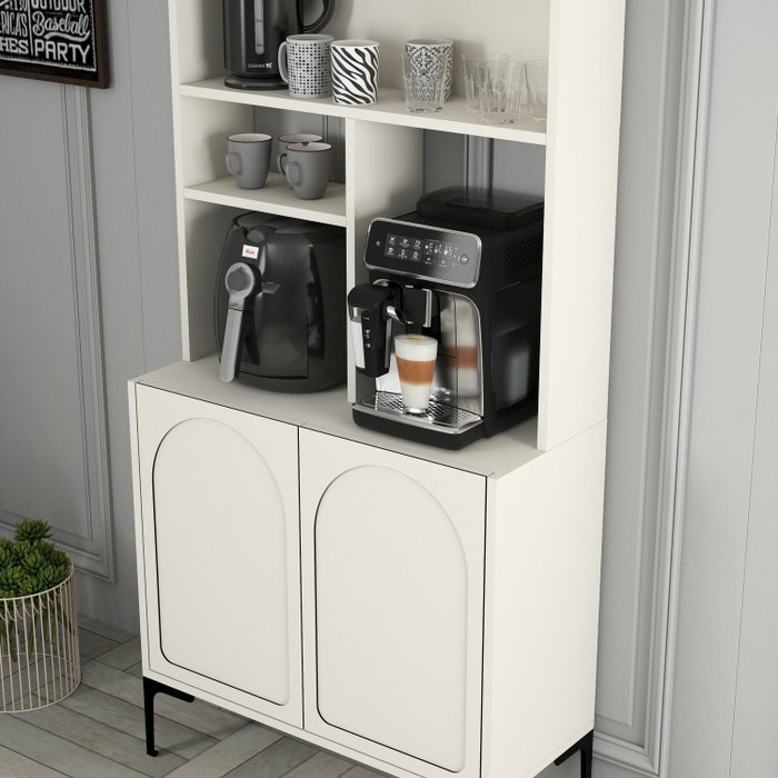 Hanah Home Lyon 80 Crema y Negro Hanah Home Lyon 80 Crema y Negro